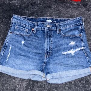 Denim Blue Women's Shorts